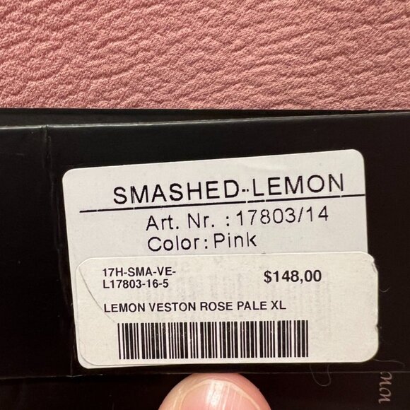 NWT - Smashed Lemon women's cropped blazer - Pink - size 12 - Picture 4 of 15